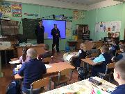 Урок ПДД в 2-а классе